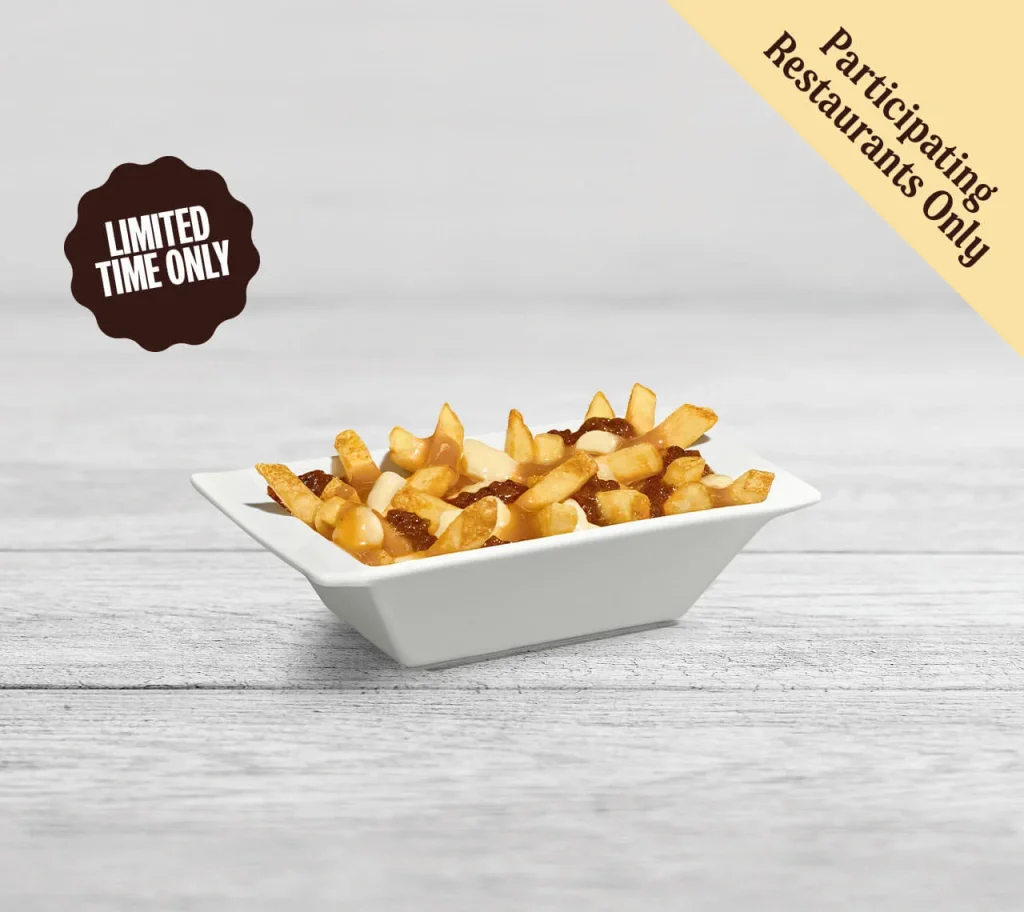 A&W Canada Menu - Latest 2025 13 Steakhouse Poutine by AW Canada