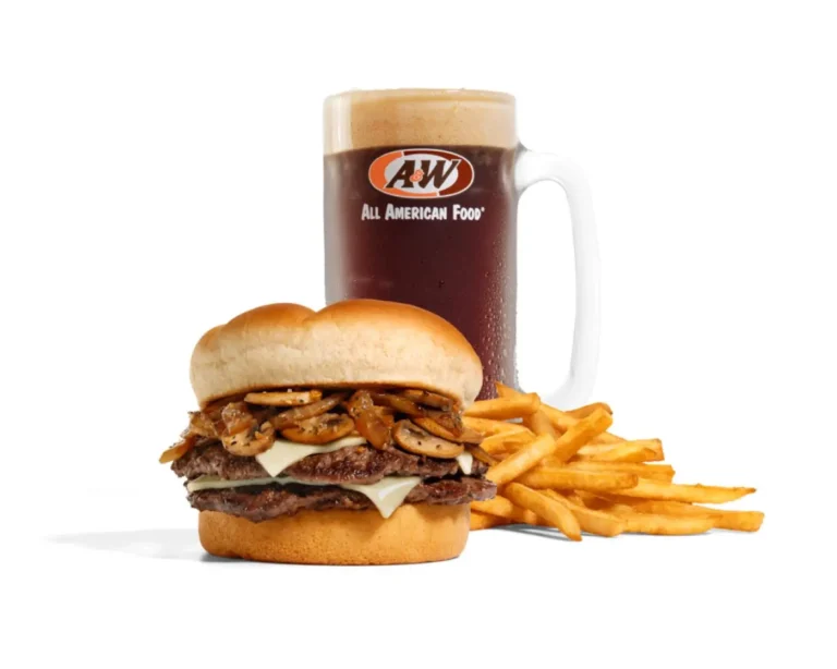 Mushroom Onion Melt Combo